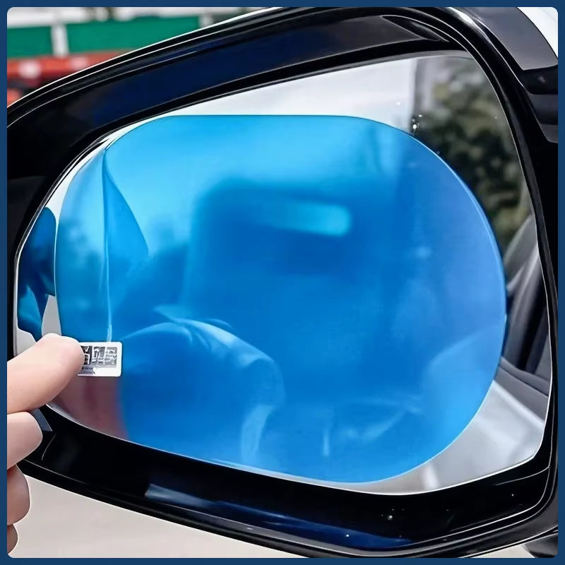 Car Rearview Mirror Protective Film Side Windows Sticker anti Fog Glare Rainproof Waterproof Auto Mirror Film Clear Nano Coatin