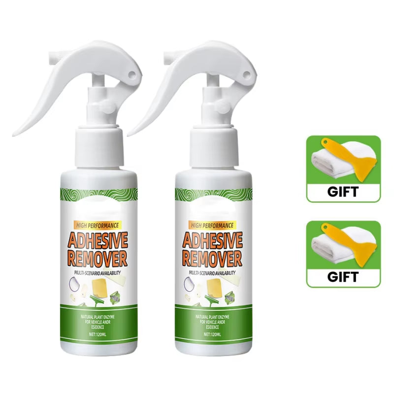 Professional Adhesive Remover Spray,Fast-Acting Formula for Glue, Stickers & Residue,Safe on Wood/Glass/Tiles - Home & DIY Use