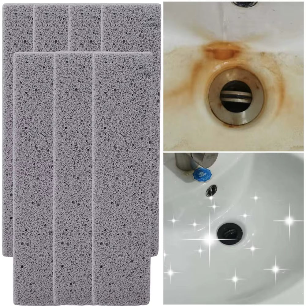 3/1PCS Pumice Stones Cleaning Brush Powerful Stain Removing Pumice Home Sink Toilet Bathroom Tile Stain Removal Cleaning Rods