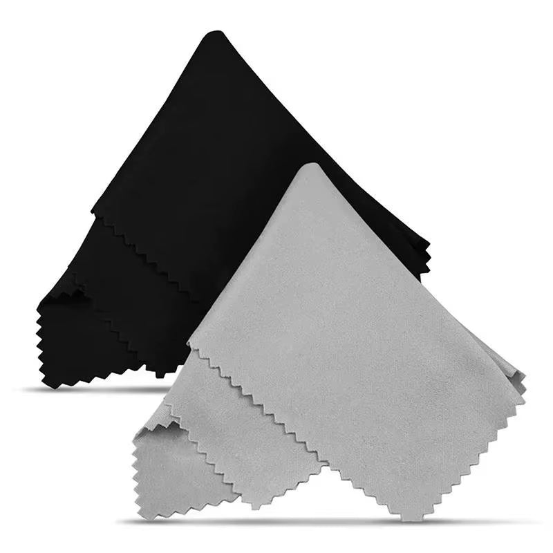 10Pcs Smooth Lint Free Glasses Lens Cleaning Cloth Sunglasses Glass Tabletop Cups Scratch Frees Clean Products Portable Reusable