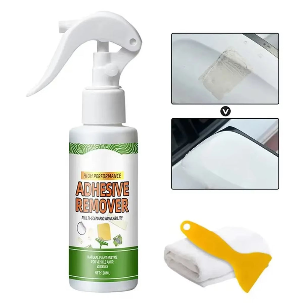Professional Adhesive Remover Spray,Fast-Acting Formula for Glue, Stickers & Residue,Safe on Wood/Glass/Tiles - Home & DIY Use