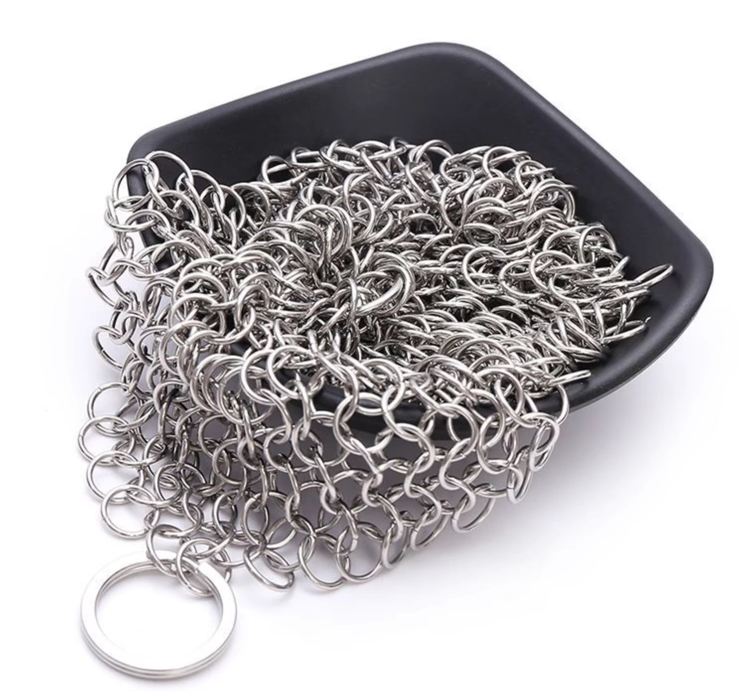 3 Size Kitchen Cleaning Stainless Steel Cleaner Scrubber Reusable Washing Net Rust Pot Remover Cleaning Tool for Home