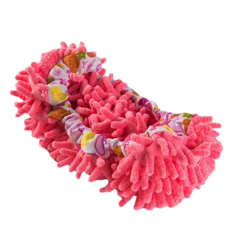 1PCS Multifunction Floor Dust Cleaning Slippers Shoes Cloth Lazy Mopping Shoes Home Floor Washable Cleaning Microfiber Cloth