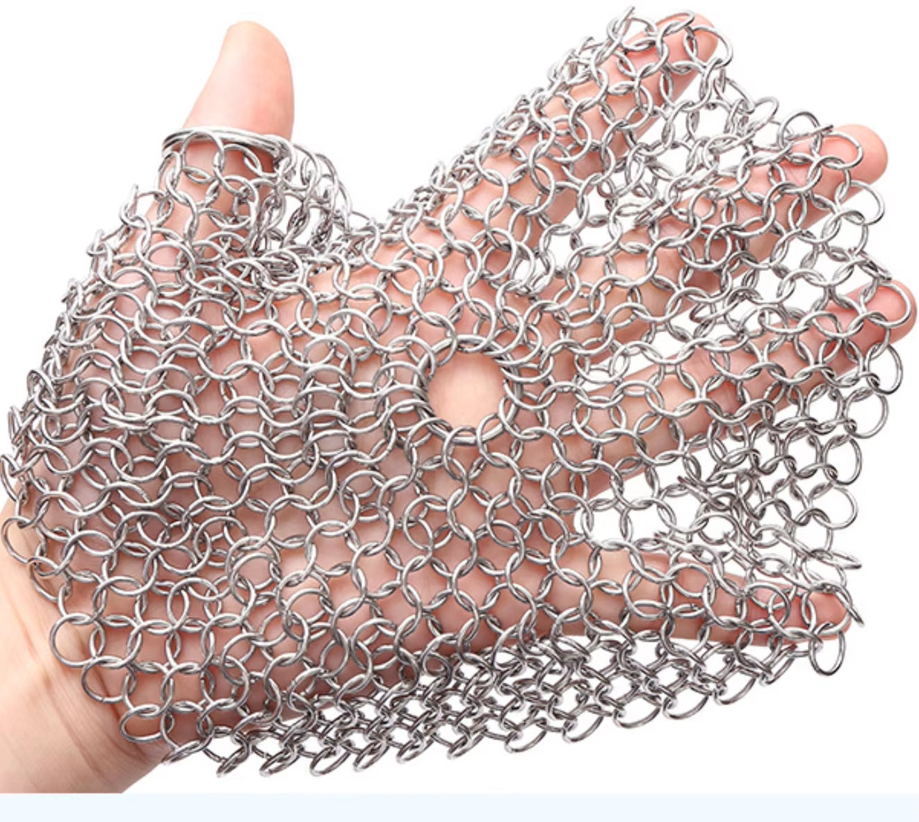 3 Size Kitchen Cleaning Stainless Steel Cleaner Scrubber Reusable Washing Net Rust Pot Remover Cleaning Tool for Home