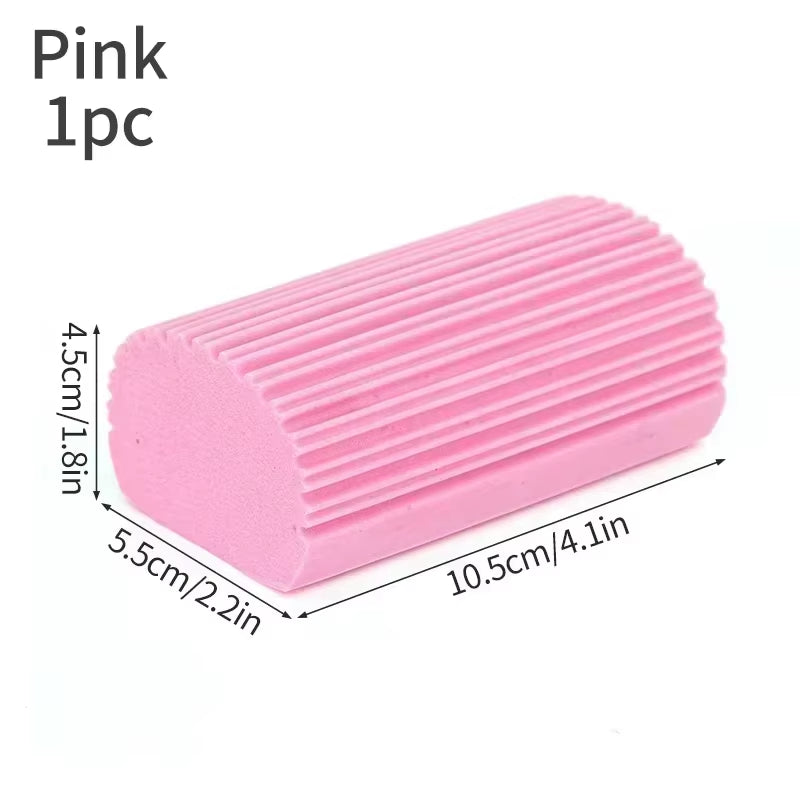 Damp Clean Duster Sponge Dusting Wet Duster Powder Cleaning Sponge Dust Removal Dusters for Home Car Kitchen Bathroom Scrub