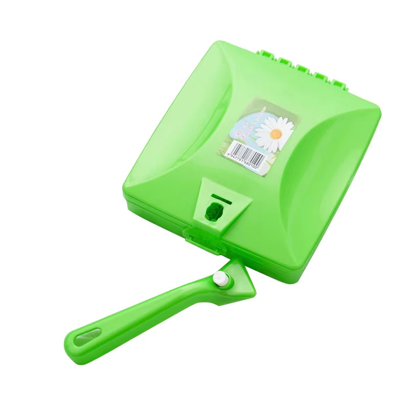 Bed Pet Hair Debris Brush Handheld Carpet Brush Crumb Dirt Fur Cleaner Roller Sweeper Home Cleaning Tools